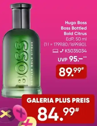 Galeria Hugo Boss Boss Bottled Bold Citrus EdP Angebot