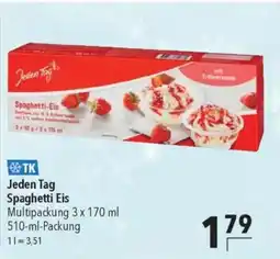 CITTI Markt Jeden Tag Spaghetti Eis Angebot