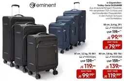 Galeria Eminent 4-Dopelrollen Trolley-Serie DUSHANBE Angebot