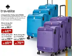 Galeria Travelite 4-Doppelrollen-Trolley-Serie RÜGEN Angebot