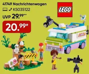 Galeria LEGO 41749 Nachrichtenwagen Angebot