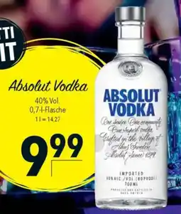 CITTI Markt Absolut Vodka Angebot
