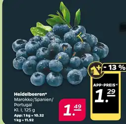 NETTO Heidelbeeren Angebot