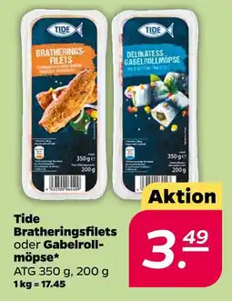 NETTO Tide bratheringsfilets oder gabelrollmöpse Angebot