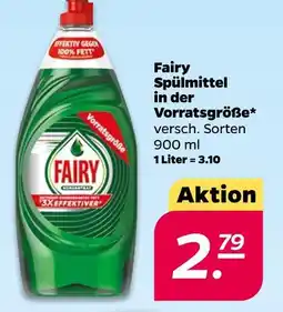 NETTO Fairy spülmittel Angebot