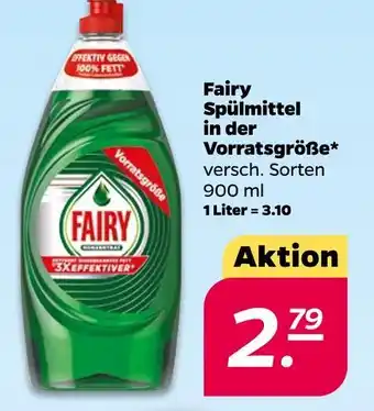 NETTO Fairy spülmittel Angebot