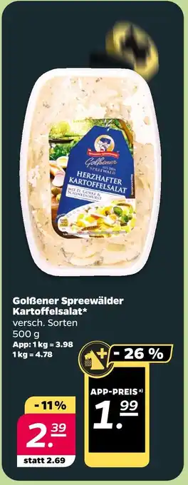 NETTO Golßener spreewälder kartoffelsalat Angebot