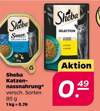 NETTO Sheba katzennassnahrung Angebot