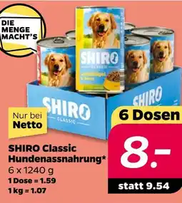 NETTO Shiro classic hundenassnahrung Angebot