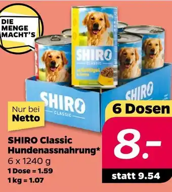 NETTO Shiro classic hundenassnahrung Angebot