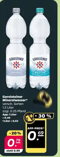 NETTO Gerolsteiner mineralwasser Angebot