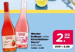 NETTO Werder erdbeer- oder kirschblüten-secco Angebot