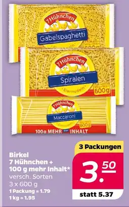 NETTO 7 hühnchen birkel teigwaren Angebot