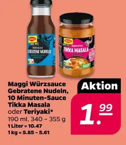 NETTO Maggi gebratene nudeln oder sauce Angebot