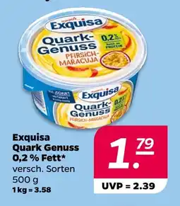 NETTO Exquisa quark genuss 0,2 % fett Angebot