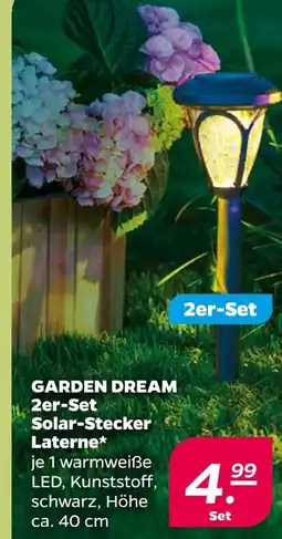 NETTO Garden dream solar-stecker laterne Angebot