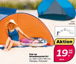 NETTO Pop-up strandmuschel xl Angebot