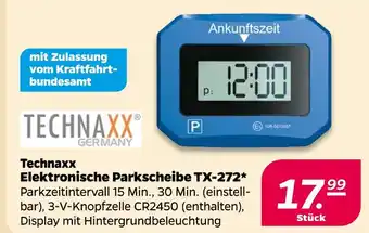 NETTO Technaxx elektronische parkscheibe tx-272 Angebot