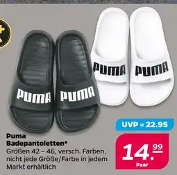 NETTO Puma badepantoletten Angebot