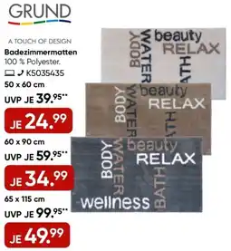Galeria GRUND Badezimmermatten Angebot