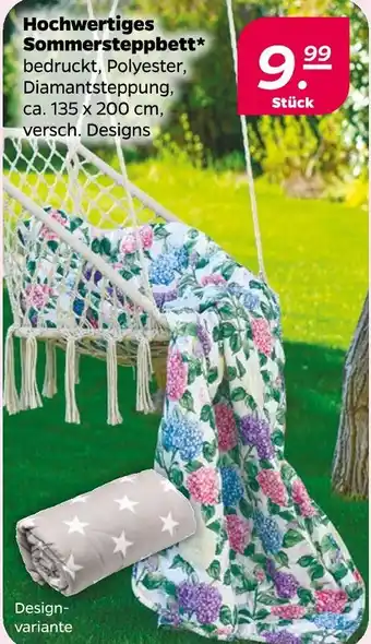 NETTO Hochwertiges sommersteppbett Angebot