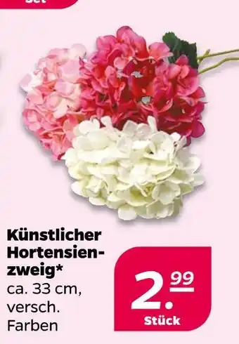 NETTO Künstlicher hortensienzweig Angebot