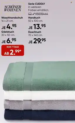 Galeria SCHÖNER WOHNEN Waschhandschuh Angebot