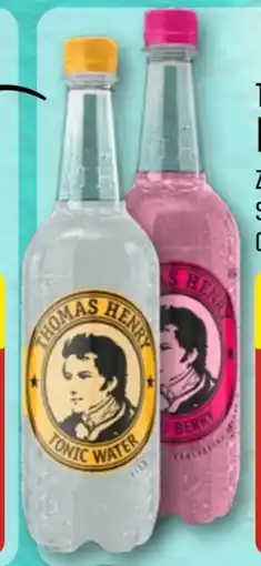 Aldi Nord Thomas Henry Tonic Water Angebot