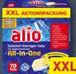 Aldi Nord Alio Geschirr-Reiniger-Tabs XXL Angebot