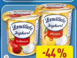 Aldi Nord Landliebe Joghurt auf Frucht Angebot