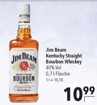 CITTI Markt Jim Beam Kentucky Straight Bourbon Whiskey Angebot