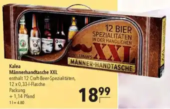 CITTI Markt Kalea Männerhandtasche XXL Angebot