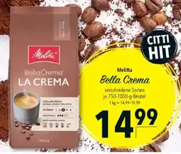 CITTI Markt Melitta Bella Crema Angebot
