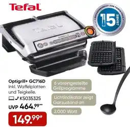 Galeria Tefal Optigrill+ GC716D Angebot