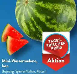 Aldi Süd Mini-Wassermelone, lose Angebot