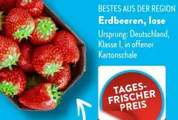 Aldi Süd BESTES AUS DER REGION Erdbeeren, lose Angebot