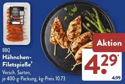 Aldi Süd BBQ Hähnchen Filetspieße Angebot