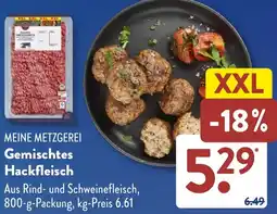 Aldi Süd MEINE METZGEREI Gemischtes Hackfleisch Angebot