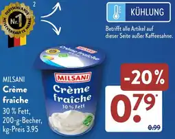 Aldi Süd MILSANI Crème fraîche Angebot