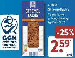 Aldi Süd ALMARE Stremellachs Angebot