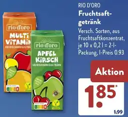 Aldi Süd RIO D'ORO Fruchtsaftgetränk Angebot