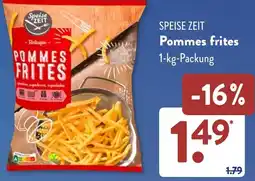 Aldi Süd SPEISE ZEIT Pommes frites Angebot