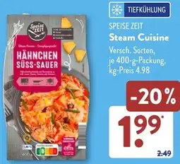 Aldi Süd SPEISE ZEIT Steam Cuisine Angebot