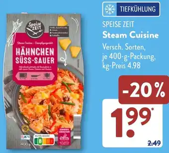 Aldi Süd SPEISE ZEIT Steam Cuisine Angebot