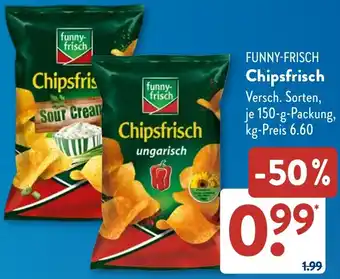 Aldi Süd FUNNY-FRISCH Chipsfrisch Angebot