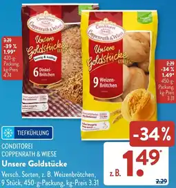 Aldi Süd CONDITOREI COPPENRATH & WIESE Unsere Goldstücke Angebot