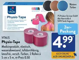 Aldi Süd VITALIS Physio-Tape Angebot