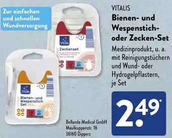 Aldi Süd VITALIS Bienen- und Wespenstich oder Zecken-Set Angebot