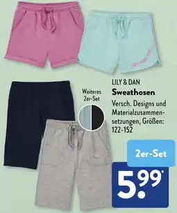 Aldi Süd LILY & DAN Sweathosen Angebot