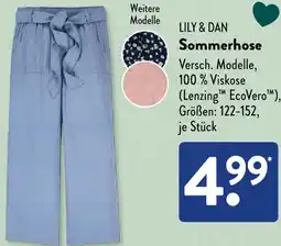 Aldi Süd LILY & DAN Sommerhose Angebot